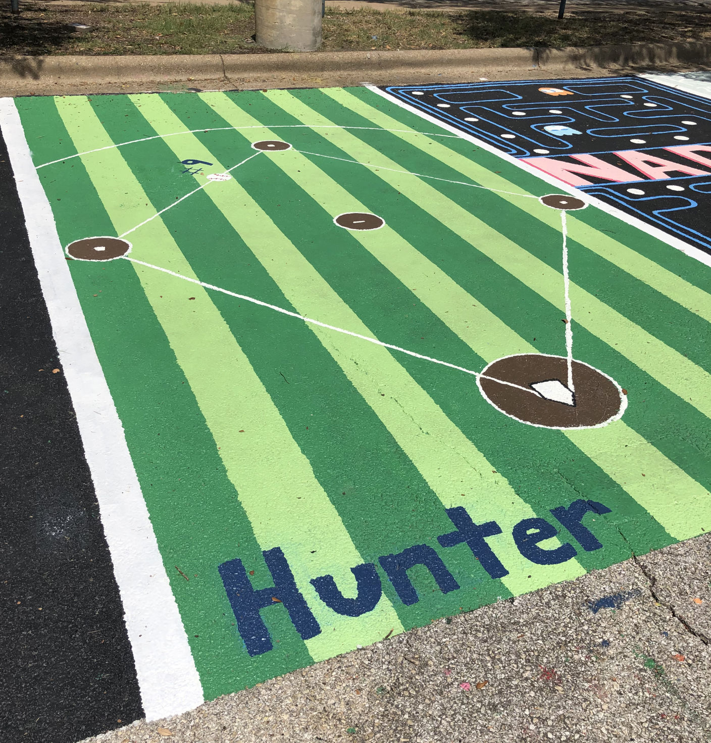Bryan High School senior parking, 2020
